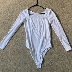 Everlane white bodysuit